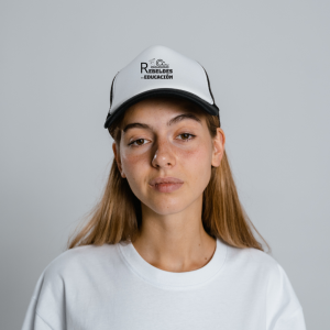 Gorra Blanco y negro chica